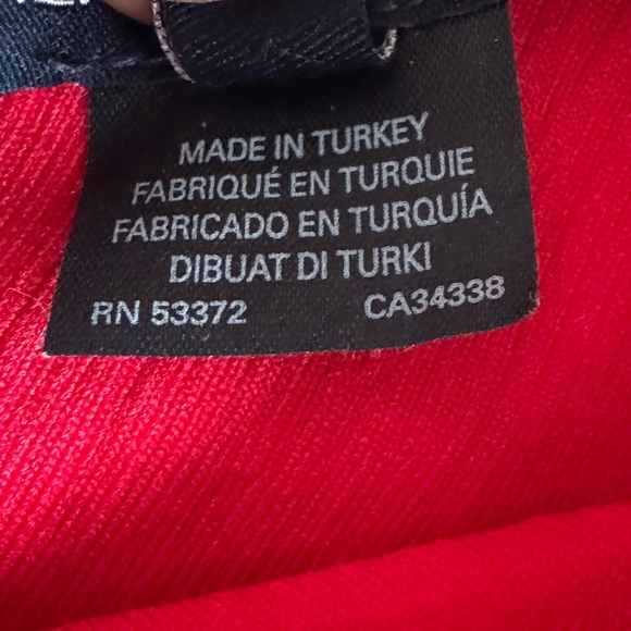 French Connection One Shoulder Bow Bodycon Dress Valentines Day Cocktail Red S - Picture 13 of 13